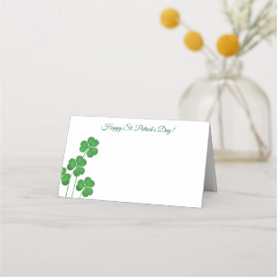 St. Patrick's Day Party Name Place Card