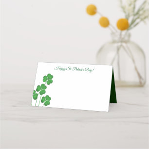 St. Patrick's Day Party Name Place Card