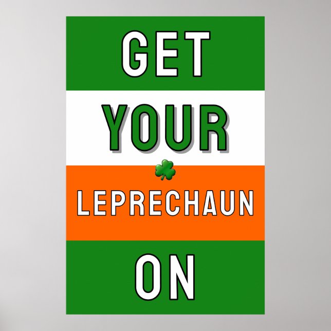 St. Patrick's Day Party Poster (Front)