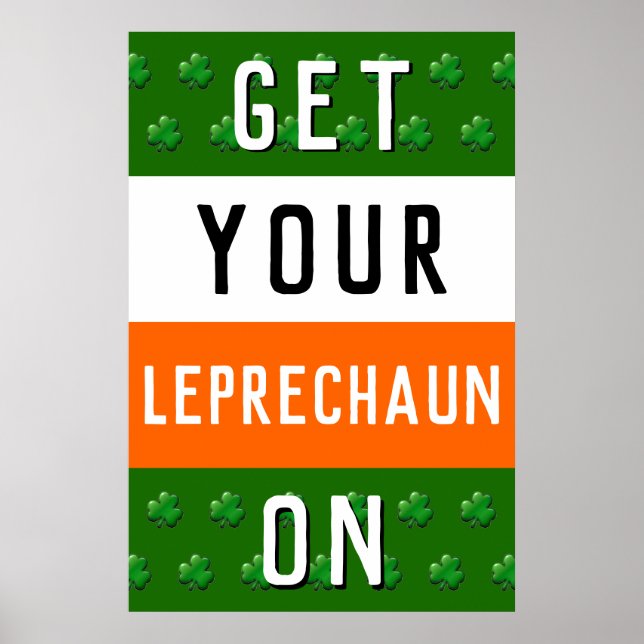St. Patrick's Day Party Poster (Front)
