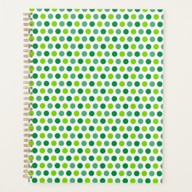 St. Patrick's Day Pattern-57491 Planner (Front)