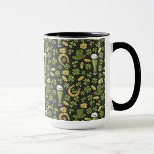 St. Patrick's Day Pattern Mug
