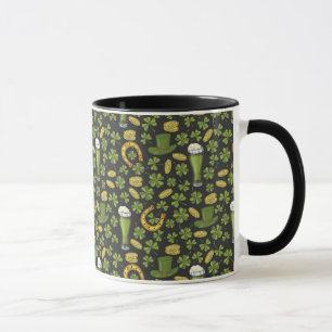 St. Patrick's Day Pattern Mug