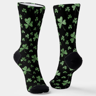 St Patrick's Day Pattern Socks
