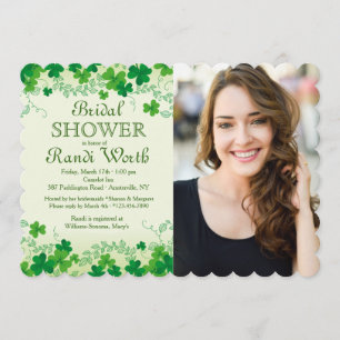 St. Patrick's Day Photo Invitation