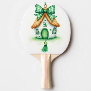 St. Patrick's Day Ping Pong Paddle