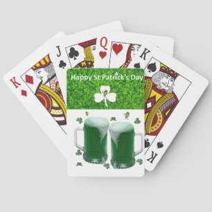 St. Patrick's  Day Playing Card Deck Beer