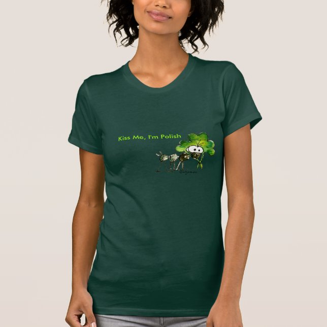 St. Patrick's Day Polish T-Shirt (Front)