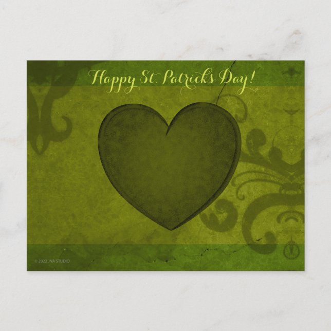 St. Patrick's Day Postcard (Front)