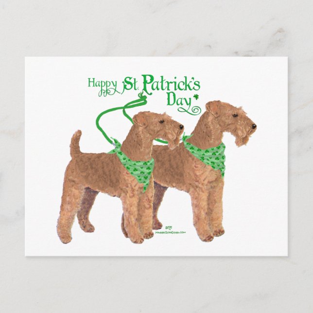 St. Patrick's Day Postcard (Front)