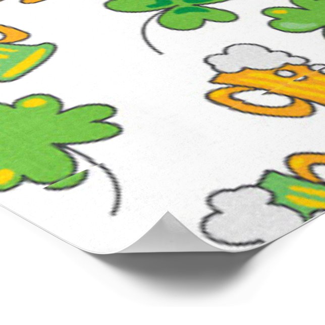 St. Patrick's Day Poster (Corner)