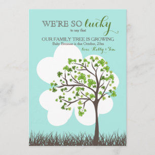 St. Patrick's Day Pregnancy Announcement