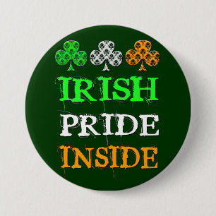 St. Patrick's Day Pride Button