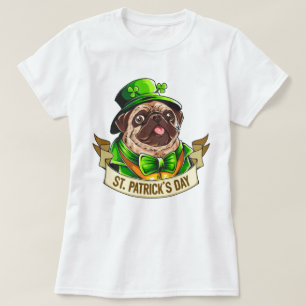 St. Patrick's Day Pug T-Shirt