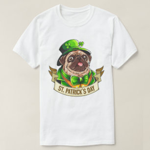 St. Patrick's Day Pug T-Shirt