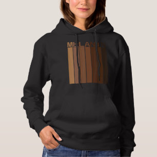 St Patrick's Day Pyjamas Black Pride Melanin Queen Hoodie