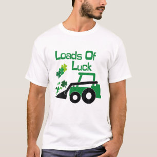 St Patrick's Day Pyjamas Truck Clover Design For B T-Shirt