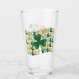 St Patrick's Day Quote Glass