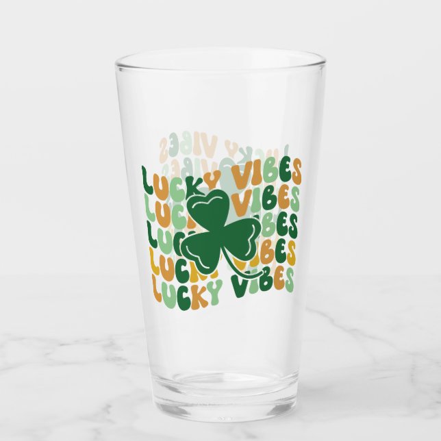 St Patrick's Day Quote   Glass (Front)