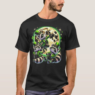 St. Patrick's Day Racoon T-Shirt