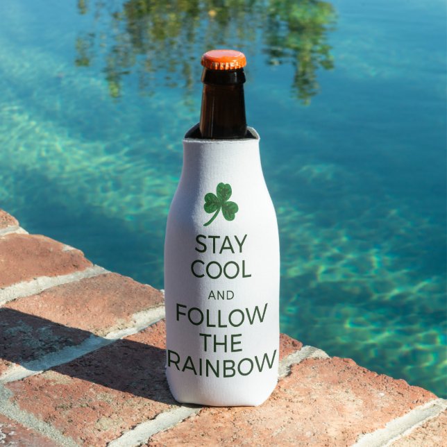 St. Patrick's Day Rainbow Can Cooler - Stay Cool (In Situ Pool)