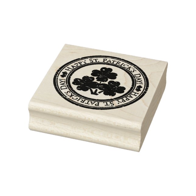 St. Patrick's Day Rubber Stamp (Stamp)
