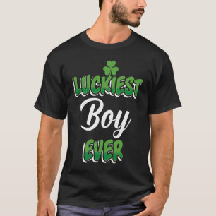 St Patrick's Day saying Luckiest Boy ever T-Shirt