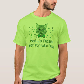 St Patrick's Day Scrapper Cat T-Shirt