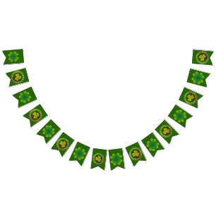 St Patrick's Day Seal Bunting
