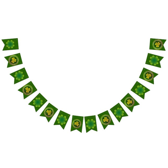 St Patrick's Day Seal Bunting (All)