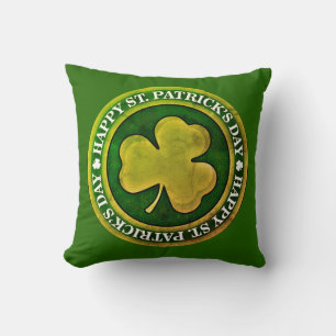 St Patrick's Day Seal Cushion