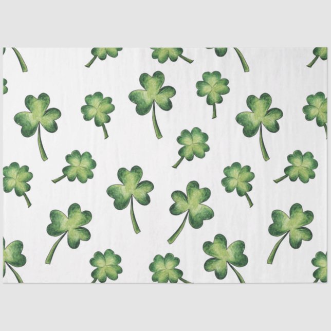 St Patrick's Day Series Design 28 Tissue Paper (Front)