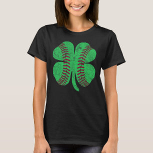 St Patricks Day Shamrock Baseball Saint Paddy's Ki T-Shirt
