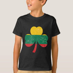 St. Patricks Day Shamrock Irish Lithuania Lithuani T-Shirt