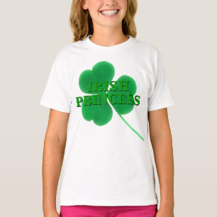 St. Patrick's Day Shamrock   Irish Princess T-Shirt