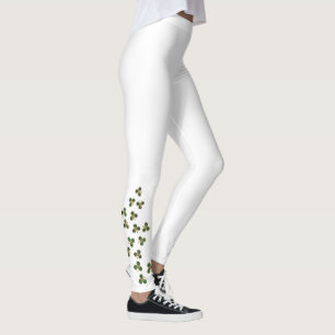 St. Patrick's Day Shamrock Leggings