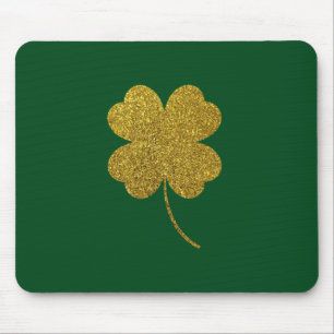 St. Patrick's Day Shamrock Mouse Mat