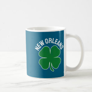 St. Patrick's Day Shamrock New Orleans La Irish Me Coffee Mug