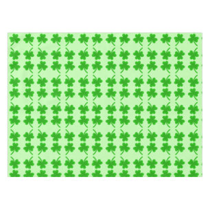 St. Patrick's Day Shamrock Pot of Gold Celtic Knot Tablecloth