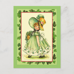 St. Patrick's Day Shamrock Queen Cards