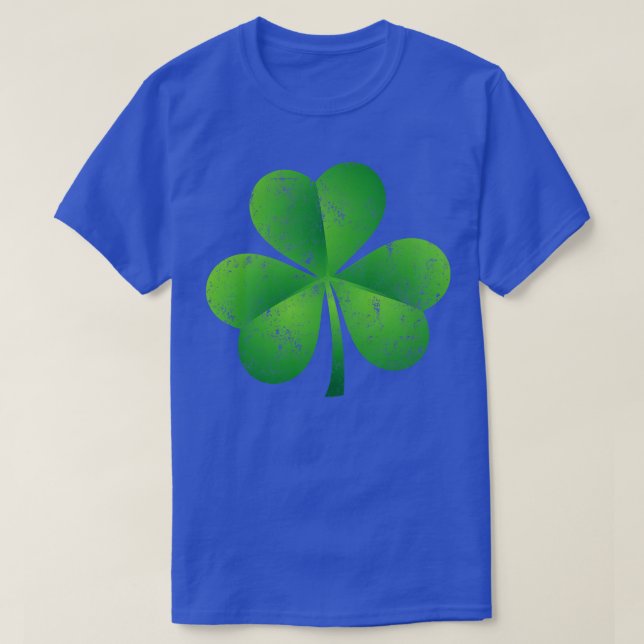 St Patricks Day Shamrock T-Shirt (Design Front)