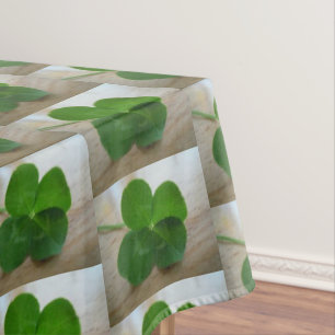 ST. PATRICK'S DAY SHAMROCK table cloth