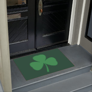 St. Patrick's Day Shamrock Welcome Doormat Rug