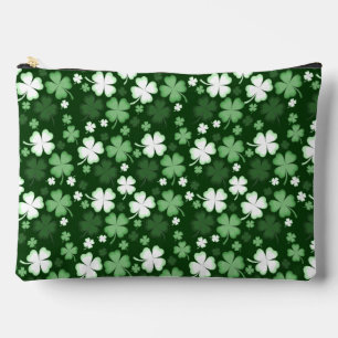 St. Patrick's Day Shamrocks Accessory Pouch