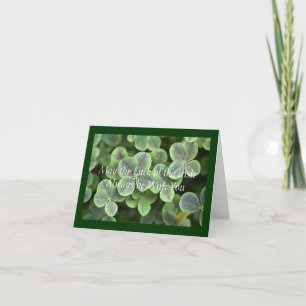St. Patrick's Day Shamrocks Card