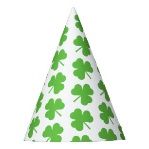 St. Patrick's Day Shamrocks  Party Hat