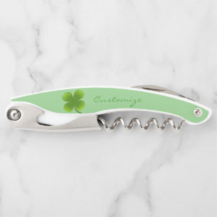 St Patrick's Day Shamrocks Thunder_Cove Corkscrew