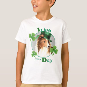 St. Patrick's Day Sheltie T-Shirt
