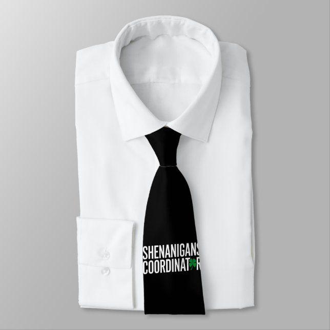 St. Patrick's Day Shenanigan Coordinator Tie (Tied)