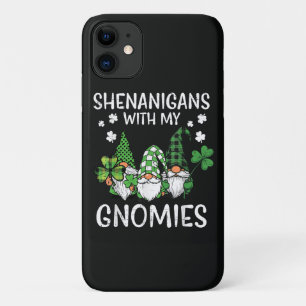 St Patricks Day Shenanigans with Gnomies Gnome iPhone 11 Case